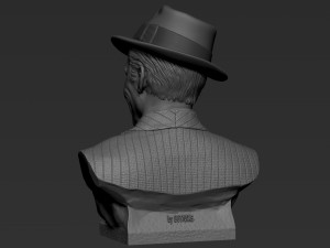 Frank Sinatra 3D Принт Модель