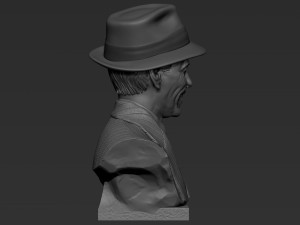 Frank Sinatra 3D Принт Модель