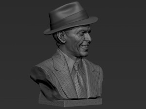 Frank Sinatra 3D Принт Модель