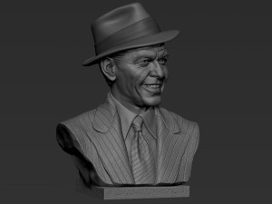 Frank Sinatra 3D Принт Модель