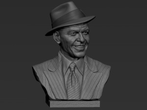 Frank Sinatra 3D Принт Модель