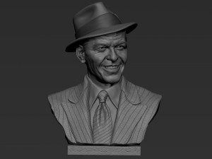 Frank Sinatra 3D Принт Модель
