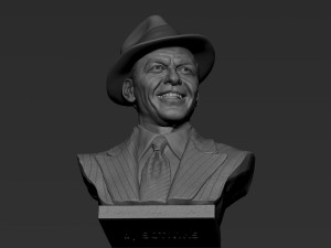 Frank Sinatra 3D Принт Модель