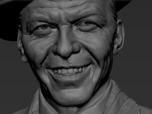 Frank Sinatra 3D Принт Модель