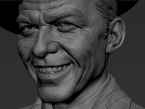 Frank Sinatra 3D Принт Модель