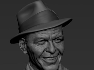 Frank Sinatra 3D Принт Модель
