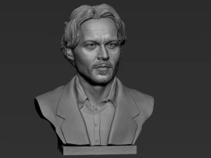 Johnny Depp Modèles 3D en vedette