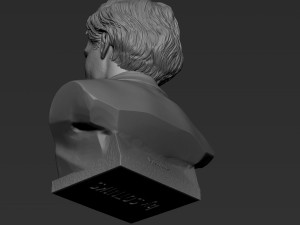 Johnny Depp 3D Print Model