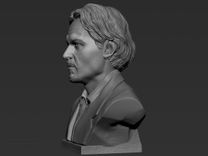 Johnny Depp 3D Print Model