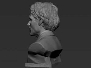 Johnny Depp 3D Print Model