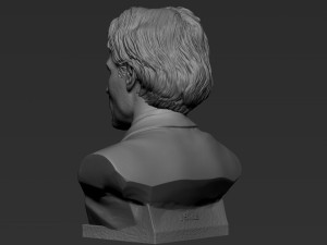 Johnny Depp 3D Print Model