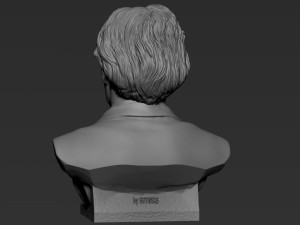 Johnny Depp 3D Print Model