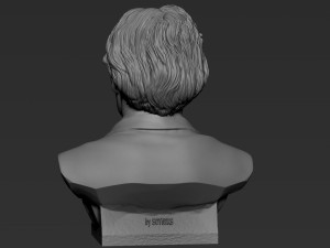 Johnny Depp 3D Print Model