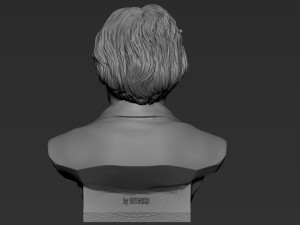Johnny Depp 3D Print Model