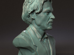 Johnny Depp 3D Print Model