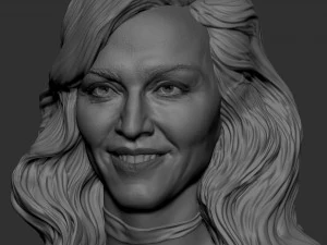 Madonna 3D Print Model