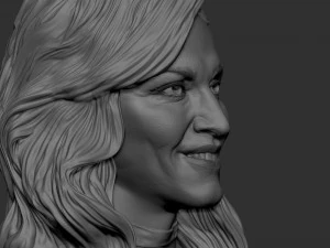 Madonna 3D Print Model