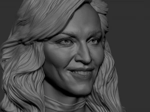 Madonna 3D Print Model
