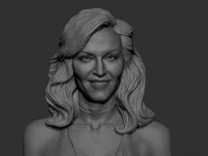 Madonna 3D Print Model