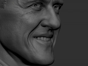 Michael Schumacher 3D Принт Модель