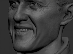 Michael Schumacher 3D Принт Модель
