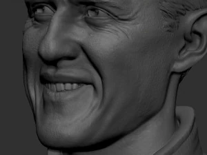 Michael Schumacher 3D Print Model