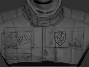 Michael Schumacher 3D Принт Модель