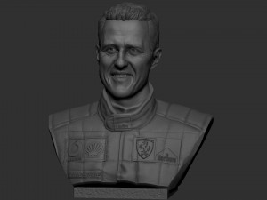 Michael Schumacher 3D Принт Модель