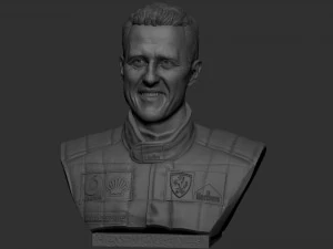 Michael Schumacher 3D Print Model