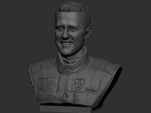 Michael Schumacher 3D Принт Модель
