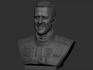 Michael Schumacher 3D Print Model