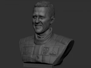 Michael Schumacher 3D Print Model