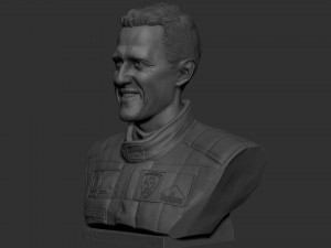 Michael Schumacher 3D Принт Модель