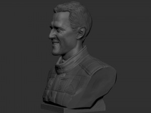 Michael Schumacher 3D Принт Модель