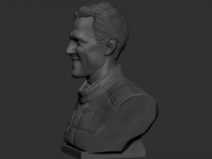 Michael Schumacher 3D Принт Модель
