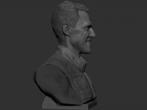 Michael Schumacher 3D Принт Модель