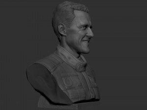 Michael Schumacher 3D Принт Модель