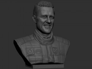 Michael Schumacher 3D Принт Модель
