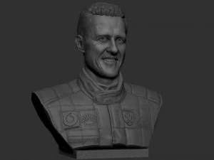 Michael Schumacher 3D Print Model