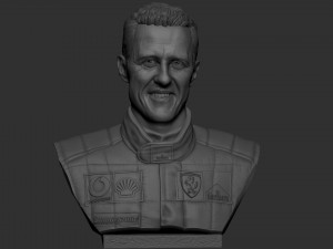 Michael Schumacher 3D Принт Модель