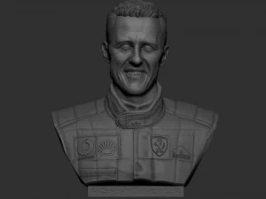Michael Schumacher 3D Print Model