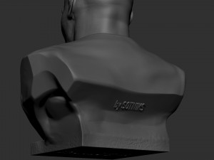Mike Tyson 3D Baskı Modeli