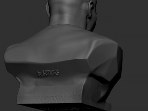 Mike Tyson 3D Baskı Modeli