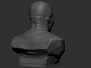 Mike Tyson 3D Baskı Modeli