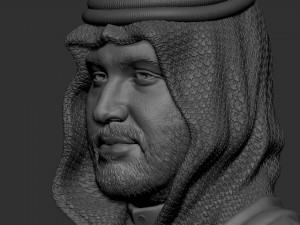Mohammed bin Salman 3D प्रिंट मॉडल