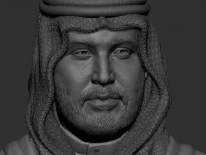 Mohammed bin Salman 3D प्रिंट मॉडल
