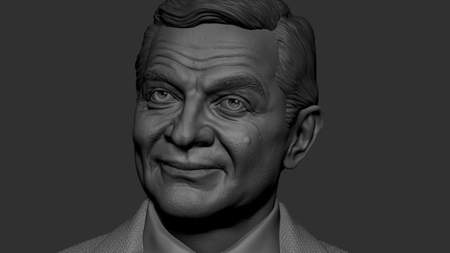 Mr Bean Modelo de impresión 3D .c4d .max .obj .3ds .fbx .stl .blend 
