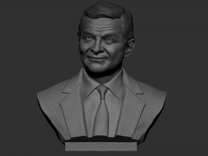 Mr Bean Modelo de impresión 3D