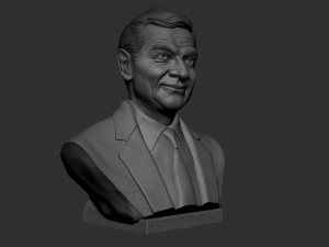 Mr Bean Modelo de impresión 3D