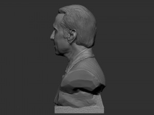 Nicolas Cage 3D-printmodel